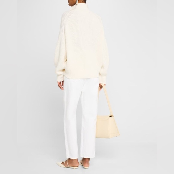 A.L.C Griffen Half-Zip Sweater $495 Size M - Picture 2 of 11